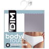 Lot de 2 slips ligne Body Touch Dim AV5 BLANC/GRIS CHAUD 40/42