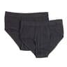 Lot de 2 slips noirs grande taille homme Influx NOIR/NOIR T7