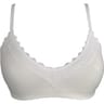 Brassière coton finition dentelle bretelles fines ligne Oh! Mademoiselle Le Bourget 675 NATUREL 10 ANS