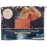 Carrefour saumon fumé sauvage Pacifique 4 tranches 120g