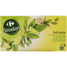 Carrefour sensation thé noir citron 25 sachets - 40g