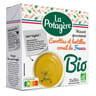 La potagère velouté gourmand de carottes et lentilles corail bio 2x30cl