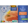 Carrefour 2 pavés de saumon Atlantique 250g