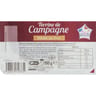Carrefour extra pâté de campagne dorée au four sel réduit 150g