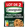 Cassegrain pois chiches, graines de courge & touche de romarin 1/2x2 530g