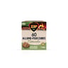 Zip allume-feux cubes naturels x60