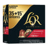 L'or espresso splendente café en capsules n°7 x35+15 gratuite -260g