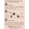 Carrefour sensation thé noir saveur fruits rouges 25 sachets x 1.7g