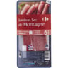 Carrefour jambon sec de Montagne 100g