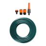 Batterie d'arrosage tuyau 15mx12,5mm+raccords+lance