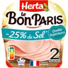 Herta le bon Paris -25% de sel 2 tranches 70g