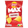 Lays chips ondulées max saveur nature 120g