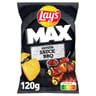 Lays chips ondulées max saveur barbecue 120g
