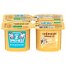 Les 2 Vaches crème dessert  bio vanille 4x95g