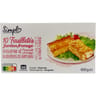 Simpl 10 feuilletés jambon fromage 650g