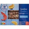Carrefour coeur de marché crevettes entières crues 4/6 800g
