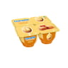 Danette saveur vanille sur lit au caramel 4x125g