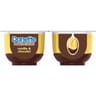 Danette saveur vanille sur lit au chocolat 4x125g