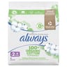 Always cotton protection serviette hygienique ailettes long x9