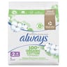 Always cotton protection serviette hygienique ailettes long x9