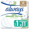 Always cotton protection serviettes hygieniques ailettes normal x11