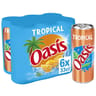 Oasis tropical boite slim 6x33cl