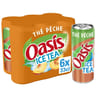 Oasis thé peche boite sleek 6x33cl