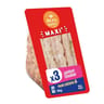 Carrefour bon appétit sandwich jambon cheddar x3 230g