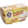 Carrefour original dessert ile flottante crème au caramel 4x100g
