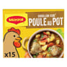 Maggi bouillon kub poule au pot 15 cubes 150g