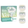 Gilette venus comfortglide 3 recharges de lames de rasoir avec 5 lames