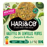 Hari&co galettes de lentilles vertes bio 170g
