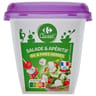 Carrefour classic' fromage ail et fines herbes salade & apéritif 120g