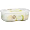 Carrefour sensation glace coco citron ananas bac 500g