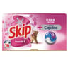 Skip lessive capsules 3 en 1 touche de cajoline x36 -0.7596kg