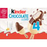 Kinder 4 bâtonnets saveur lait et chocolat au lait 152g