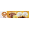 Carrefour classic liégeois saveur vanille sur lit de caramel 8x100g