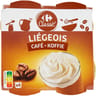 Carrefour classic liégeois café 4x100g