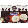 Carrefour classic liégeois chocolat 12x100g