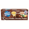 Mont Blanc crème dessert multivariétés chocolat/vanille/praliné 6x125g-750g