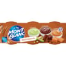 Mont Blanc crème dessert multi variétés chocolat caramel pistache 6x125g - 750g