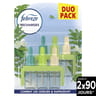 Febreze 3volution recharges désodorisant électrique rosée du matin duo pack 2x