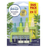 Febreze 3volution recharges désodorisant électrique rosée du matin duo pack 2x