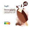 Simpl 6 bâtonnets chocolat au lait 483g