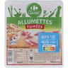 Carrefour Classic' allumettes fumées x2 75g