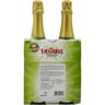 Carrefour sensation jus de pomme gazéifié fiestabul 2x75cl