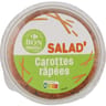 Carrefour bon appétit carottes râpées 180g
