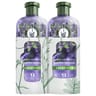 Herbal essences anti-frisottis shampoing lavande 2x250ml nettoir nour