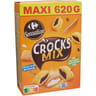 Carrefour sensation céréales crocks mix choco-noisettes - 620g