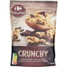 Carrefour sensation céréales crunchy chocolat noir - 500g